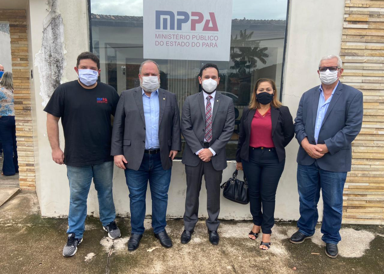 Comitiva do Projeto de Interiorização reuniu com a Promotoria de Justiça de São Domingos do Capim Comitiva do Projeto de Interiorização reuniu com a Promotoria de Justiça de São Domingos do Capim