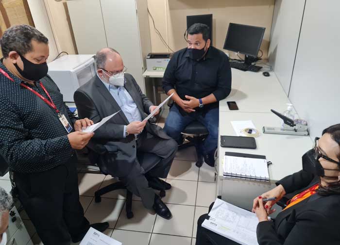 Visita à Promotoria de Justiça de São João do Araguaia Visita à Promotoria de Justiça de São João do Araguaia