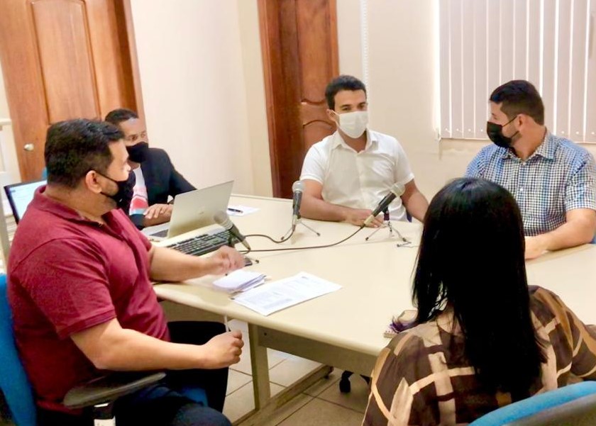 Reunião com prefeituras de São Geraldo e Piçarra Reunião com prefeituras de São Geraldo e Piçarra