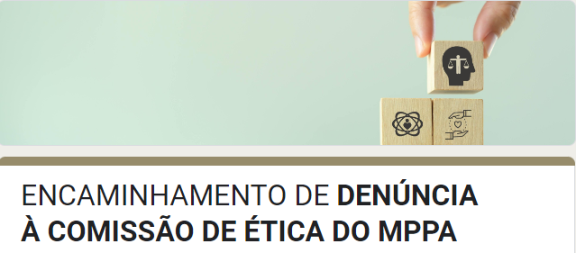 Formulário de denúncia à Comissão de Ética