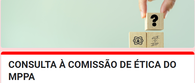 Formulário de Consulta à Comissão de Ética